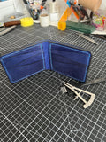 Ocean Blue Bifold Wallet